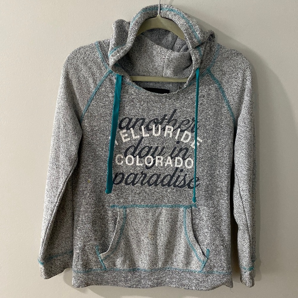 Telluride CO Womens hoodie Sz S